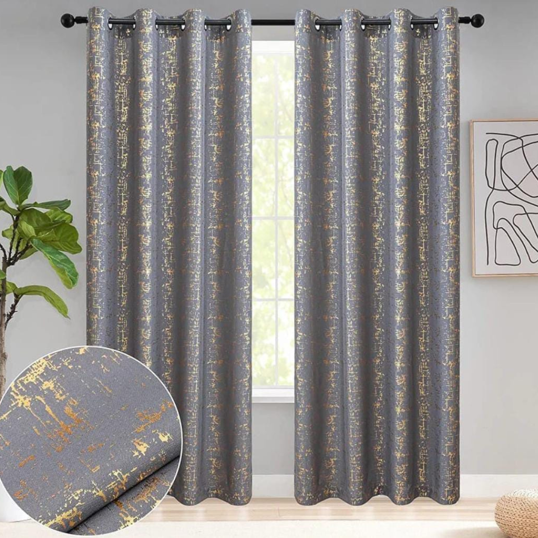 3 Piece Marble Curtain (08)